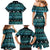 New Zealand Darts Christmas Family Matching Mermaid Dress and Hawaiian Shirt Merry Xmas Aotearoa Maori Paua Shell - Polynesian Pride