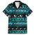 New Zealand Darts Christmas Family Matching Off The Shoulder Long Sleeve Dress and Hawaiian Shirt Merry Xmas Aotearoa Maori Paua Shell - Polynesian Pride