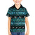 New Zealand Darts Christmas Family Matching Off The Shoulder Long Sleeve Dress and Hawaiian Shirt Merry Xmas Aotearoa Maori Paua Shell - Polynesian Pride