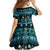 New Zealand Darts Christmas Family Matching Tank Maxi Dress and Hawaiian Shirt Merry Xmas Aotearoa Maori Paua Shell - Polynesian Pride