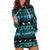 New Zealand Darts Christmas Hoodie Dress Merry Xmas Aotearoa Maori Paua Shell - Polynesian Pride