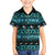New Zealand Darts Christmas Kid Hawaiian Shirt Merry Xmas Aotearoa Maori Paua Shell - Polynesian Pride