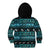 New Zealand Darts Christmas Kid Hoodie Merry Xmas Aotearoa Maori Paua Shell - Polynesian Pride