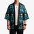 New Zealand Darts Christmas Kimono Merry Xmas Aotearoa Maori Paua Shell - Polynesian Pride