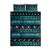 New Zealand Darts Christmas Quilt Bed Set Merry Xmas Aotearoa Maori Paua Shell - Polynesian Pride
