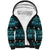 New Zealand Darts Christmas Sherpa Hoodie Merry Xmas Aotearoa Maori Paua Shell - Polynesian Pride