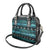 New Zealand Darts Christmas Shoulder Handbag Merry Xmas Aotearoa Maori Paua Shell - Polynesian Pride