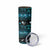 New Zealand Darts Christmas Skinny Tumbler Merry Xmas Aotearoa Maori Paua Shell - Polynesian Pride