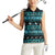 New Zealand Darts Christmas Women Sleeveless Polo Shirt Merry Xmas Aotearoa Maori Paua Shell - Polynesian Pride