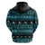 New Zealand Darts Christmas Zip Hoodie Merry Xmas Aotearoa Maori Paua Shell - Polynesian Pride