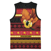 Papua New Guinea Christmas Basketball Jersey Bikpela hamamas blong dispela Krismas - Polynesian Pride
