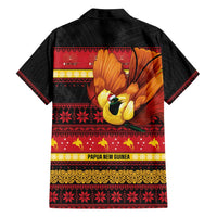 Papua New Guinea Christmas Family Matching Long Sleeve Bodycon Dress and Hawaiian Shirt Bikpela hamamas blong dispela Krismas - Polynesian Pride