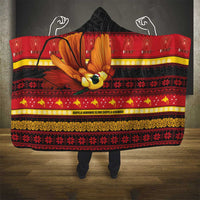 Papua New Guinea Christmas Hooded Blanket Bikpela hamamas blong dispela Krismas - Polynesian Pride