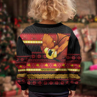 Papua New Guinea Christmas Kid Ugly Christmas Sweater Bikpela hamamas blong dispela Krismas - Polynesian Pride