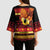 Papua New Guinea Christmas Kimono Sleeve Blouse Bikpela hamamas blong dispela Krismas - Polynesian Pride