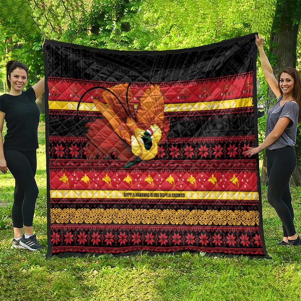 Papua New Guinea Christmas Quilt Bikpela hamamas blong dispela Krismas - Polynesian Pride