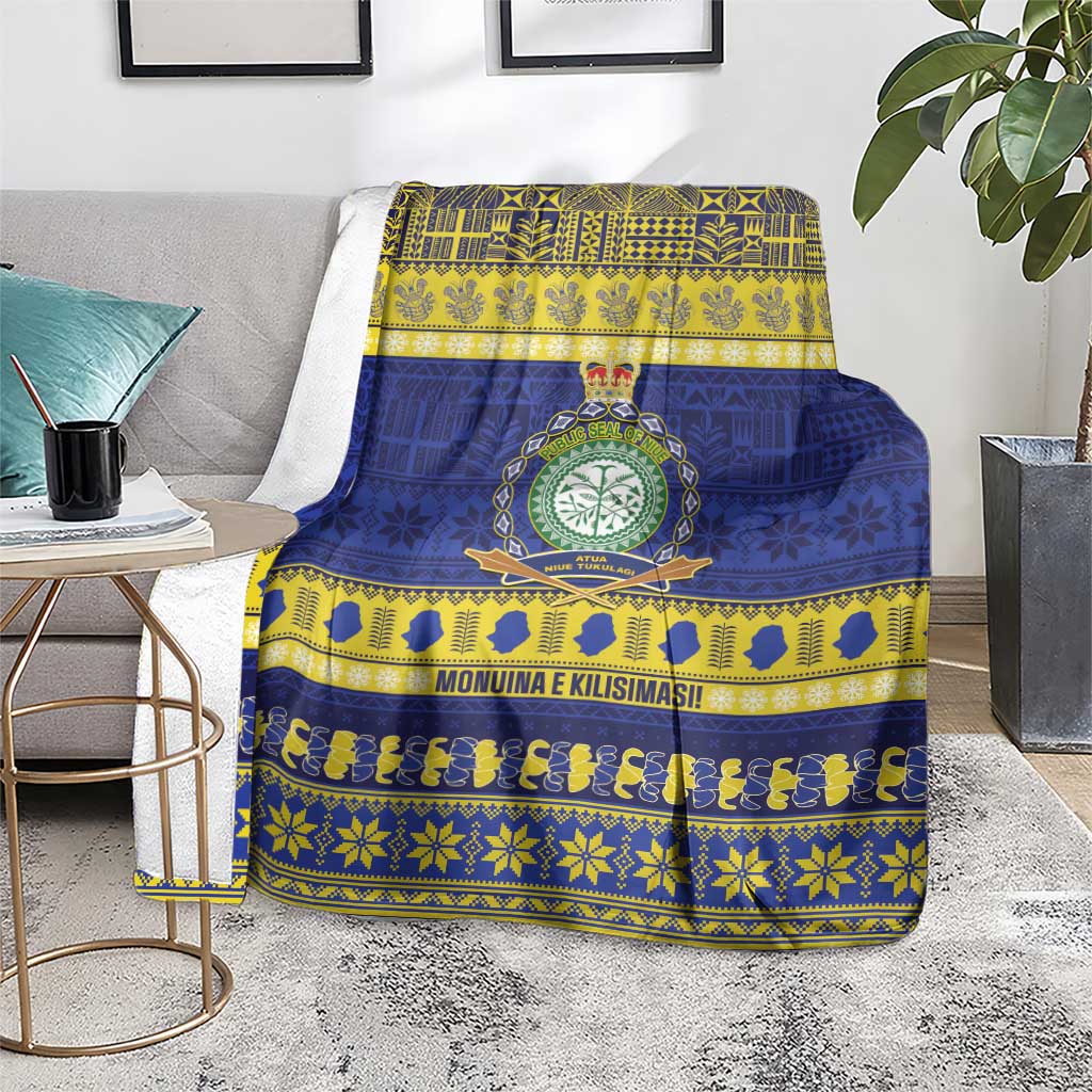Niue Christmas Blanket Monuina e Kilisimasi Hiapo Motifs - Polynesian Pride