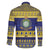 Niue Christmas Family Matching Off The Shoulder Long Sleeve Dress and Hawaiian Shirt Monuina e Kilisimasi Hiapo Motifs - Polynesian Pride