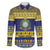 Niue Christmas Family Matching Short Sleeve Bodycon Dress and Hawaiian Shirt Monuina e Kilisimasi Hiapo Motifs - Polynesian Pride
