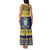 Niue Christmas Family Matching Tank Maxi Dress and Hawaiian Shirt Monuina e Kilisimasi Hiapo Motifs - Polynesian Pride