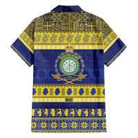 Niue Christmas Hawaiian Shirt Monuina e Kilisimasi Hiapo Motifs - Polynesian Pride