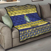 Niue Christmas Quilt Monuina e Kilisimasi Hiapo Motifs - Polynesian Pride