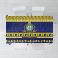 Niue Christmas Tablecloth Monuina e Kilisimasi Hiapo Motifs - Polynesian Pride