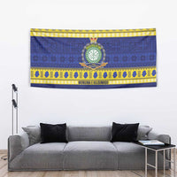Niue Christmas Tapestry Monuina e Kilisimasi Hiapo Motifs - Polynesian Pride