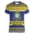 Niue Christmas Women V-Neck T-Shirt Monuina e Kilisimasi Hiapo Motifs - Polynesian Pride