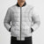 Niue White Sunday Bomber Puffer Jacket Tapu Fanau Ia Puakenikeni Hiapo Pattern - Polynesian Pride