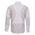 Niue White Sunday Family Matching Off The Shoulder Long Sleeve Dress and Hawaiian Shirt Tapu Fanau Ia Puakenikeni Hiapo Pattern - Polynesian Pride