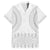 Niue White Sunday Family Matching Off Shoulder Maxi Dress and Hawaiian Shirt Tapu Fanau Ia Puakenikeni Hiapo Pattern - Polynesian Pride