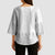 Niue White Sunday Kimono Sleeve Blouse Tapu Fanau Ia Puakenikeni Hiapo Pattern - Polynesian Pride