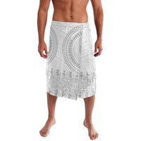 Niue White Sunday Lavalava Tapu Fanau Ia Puakenikeni Hiapo Pattern - Polynesian Pride