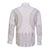 Niue White Sunday Long Sleeve Button Shirt Tapu Fanau Ia Puakenikeni Hiapo Pattern - Polynesian Pride