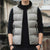 Niue White Sunday Sleeveless Puffer Jacket Half Hiapo Pattern Vibes - Polynesian Pride