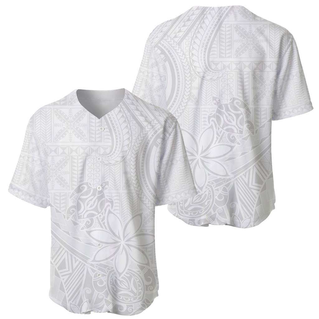 Tapu Fanau Ia Niue Baseball Jersey Happy White Sunday Unique Hiapo - Polynesian Pride