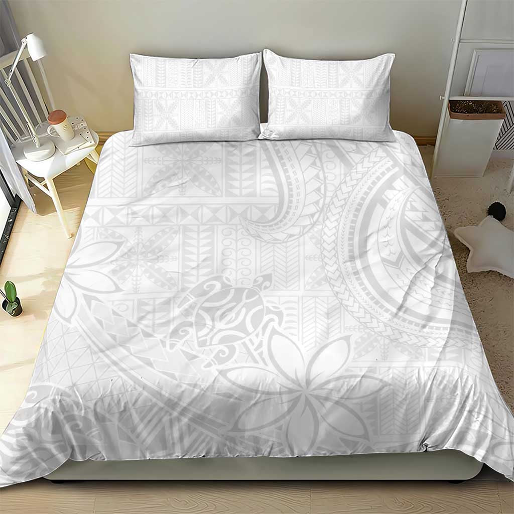 Tapu Fanau Ia Niue Bedding Set Happy White Sunday Unique Hiapo - Polynesian Pride