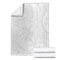 Tapu Fanau Ia Niue Blanket Happy White Sunday Unique Hiapo - Polynesian Pride