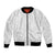 Tapu Fanau Ia Niue Bomber Jacket Happy White Sunday Unique Hiapo - Polynesian Pride
