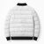 Tapu Fanau Ia Niue Bomber Puffer Jacket Happy White Sunday Unique Hiapo - Polynesian Pride