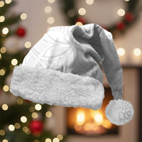 Tapu Fanau Ia Niue Christmas Santa Hat Happy White Sunday Unique Hiapo - Polynesian Pride