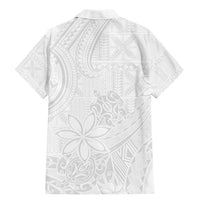 Tapu Fanau Ia Niue Family Matching Mermaid Dress and Hawaiian Shirt Happy White Sunday Unique Hiapo - Polynesian Pride