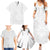 Tapu Fanau Ia Niue Family Matching Summer Maxi Dress and Hawaiian Shirt Happy White Sunday Unique Hiapo - Polynesian Pride