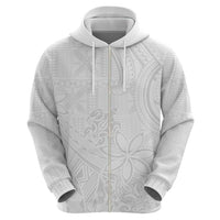 Tapu Fanau Ia Niue Hoodie Happy White Sunday Unique Hiapo - Polynesian Pride