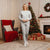 Tapu Fanau Ia Niue Christmas Pajama Set Happy White Sunday Unique Hiapo - Polynesian Pride