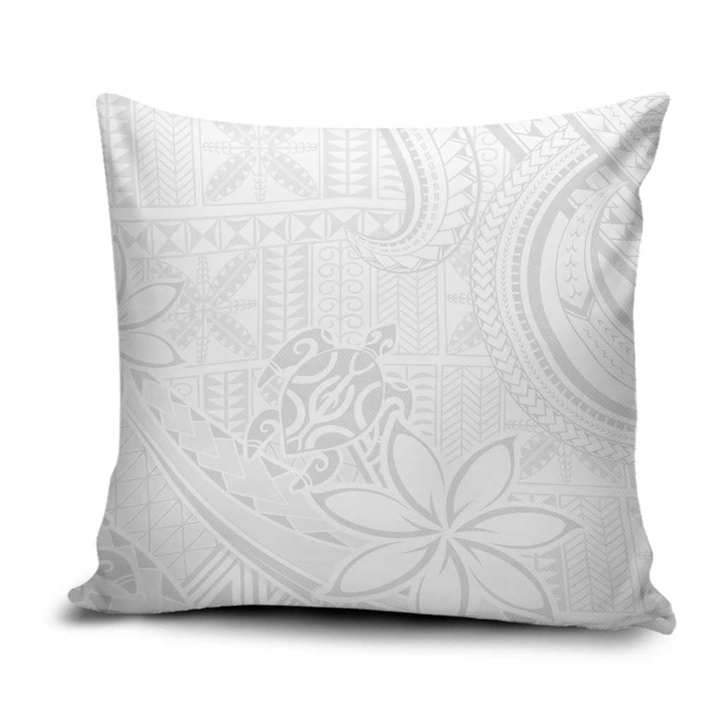 Tapu Fanau Ia Niue Pillow Cover Happy White Sunday Unique Hiapo - Polynesian Pride