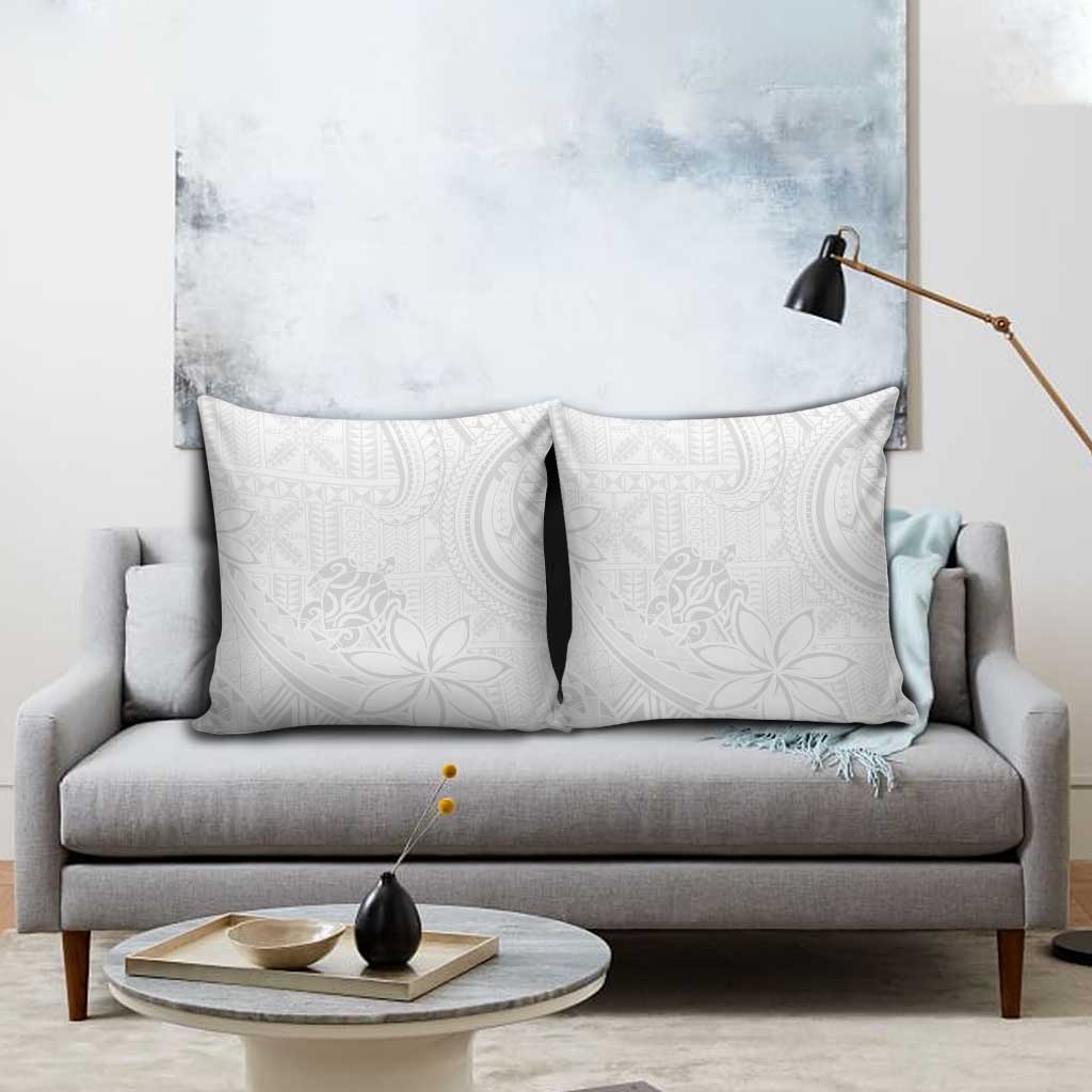 Tapu Fanau Ia Niue Pillow Cover Happy White Sunday Unique Hiapo - Polynesian Pride