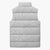 Tapu Fanau Ia Niue Sleeveless Puffer Jacket Happy White Sunday Unique Hiapo - Polynesian Pride