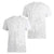 Tapu Fanau Ia Niue Women V-Neck T-Shirt Happy White Sunday Unique Hiapo - Polynesian Pride